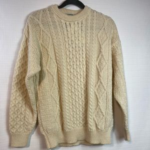 Aran Crafts 100% Wool Sweater
